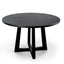 CDT587-SD 1.2m Dining Table - Black