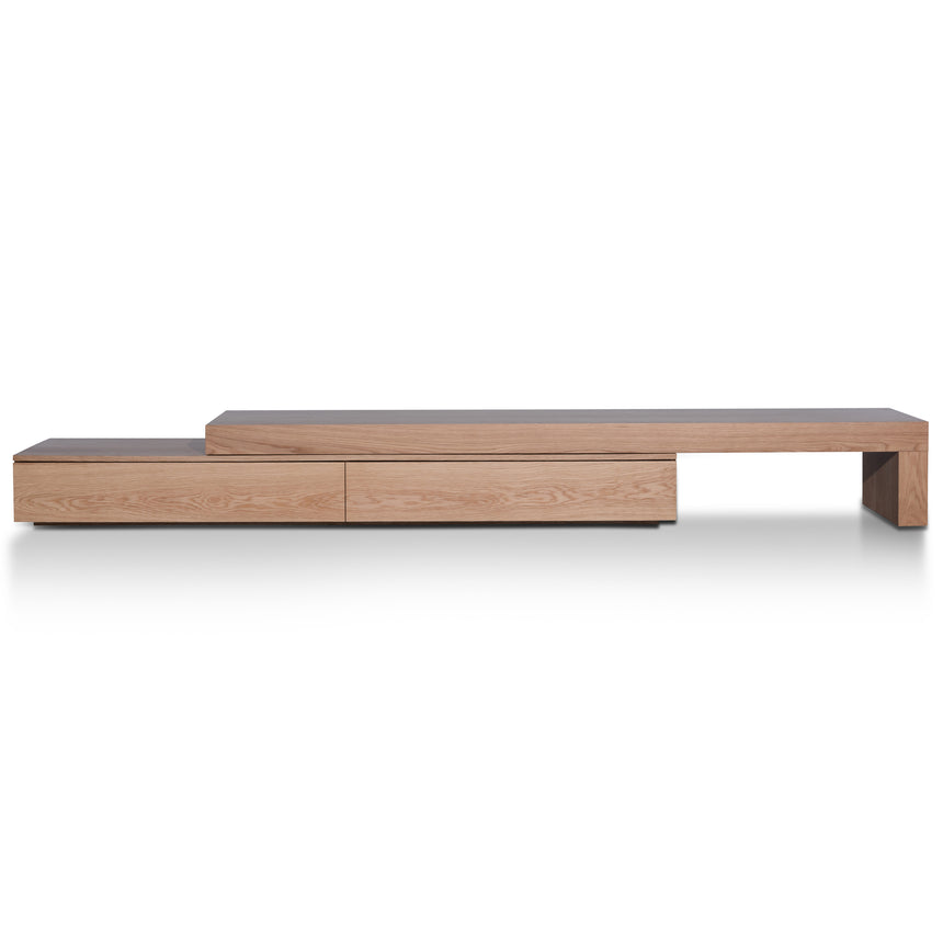 CTV6200-CN Extendable TV Entertainment Unit - Natural Oak