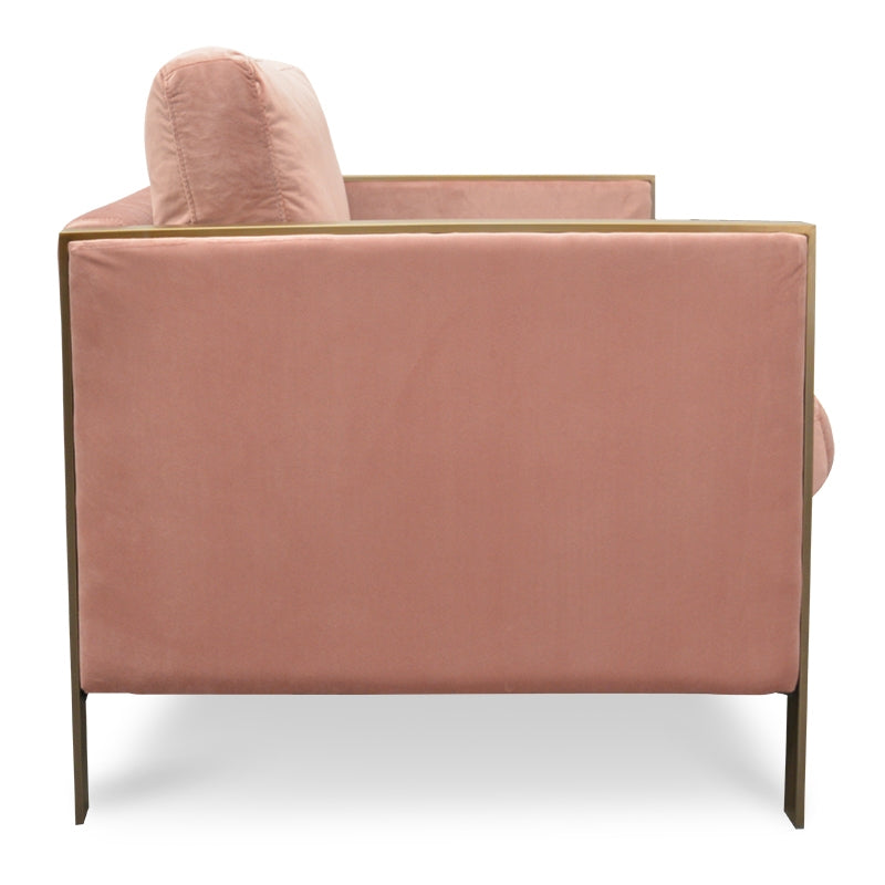 Ex Display - CLC2005-KL Fabric Armchair - Pink