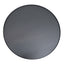 Ex Display - CCF391L-BB 90cm Round Coffee Table - Black Oak Top - Black Frame